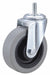 Stem Caster 4 dia Rubber 300lb