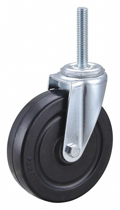 Stem Caster 5 dia Rubber 200lb