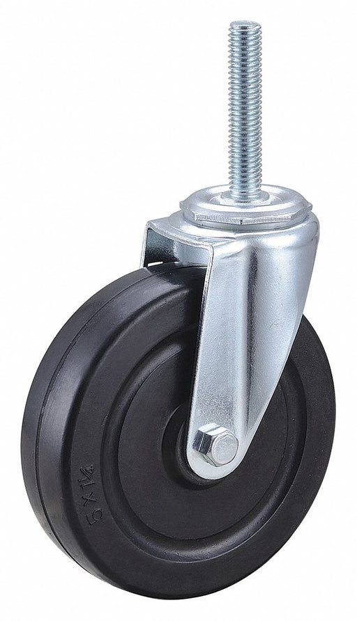Stem Caster 5 dia Rubber 200lb
