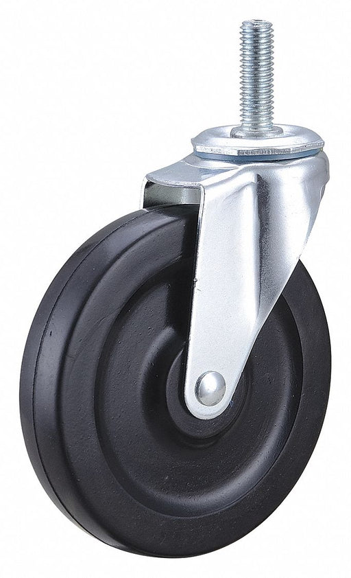 Stem Caster 5 dia Rubber 125lb