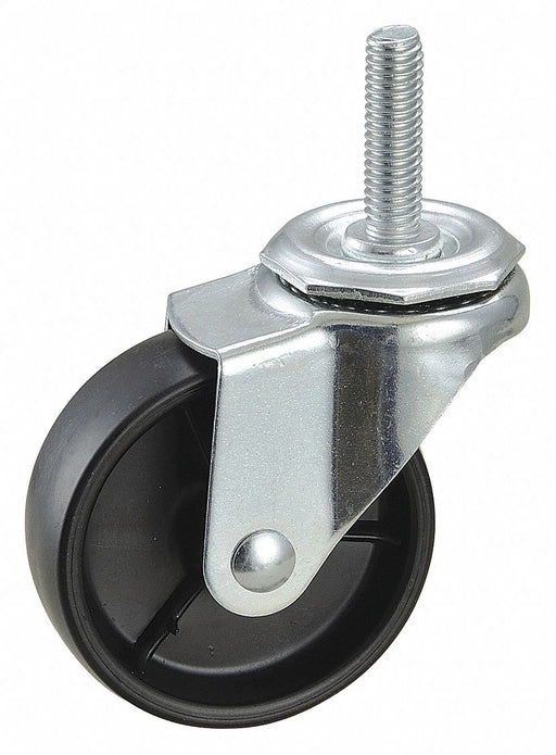 Stem Caster 3 dia Polyolefin 125lb