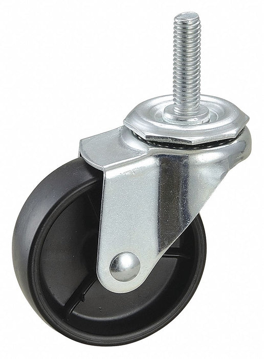 Stem Caster 3 dia Polyolefin 125lb