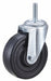 Stem Caster 4 dia Rubber 170lb