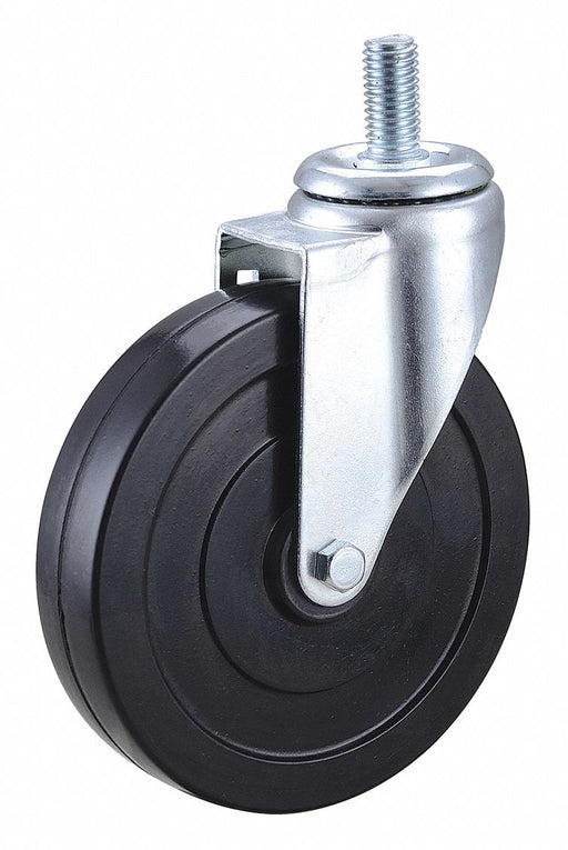 Stem Caster 6 dia Rubber 280lb
