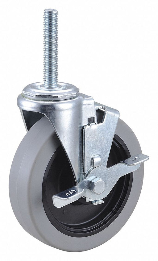 NSF-Listed Sanitary Threaded Stem Caster