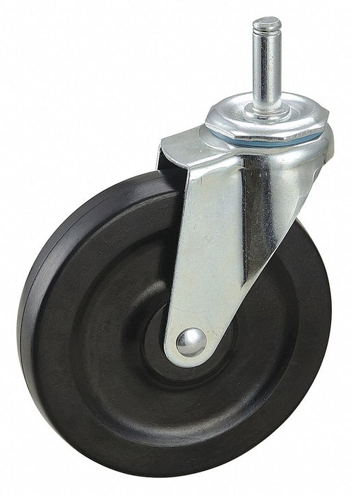 Stem Caster 5 dia Rubber 125lb