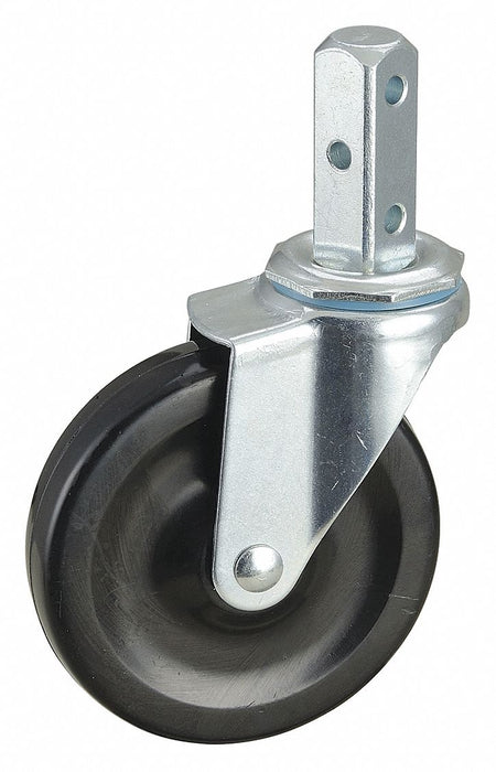Stem Caster 4 dia Rubber 115lb