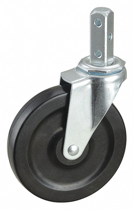 Stem Caster 5 dia Rubber 125lb