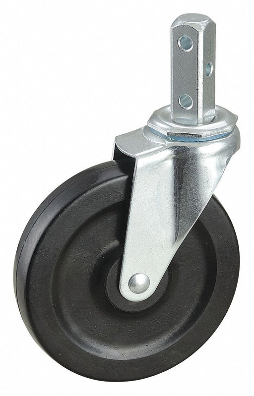 Stem Caster 5 dia Rubber 125lb