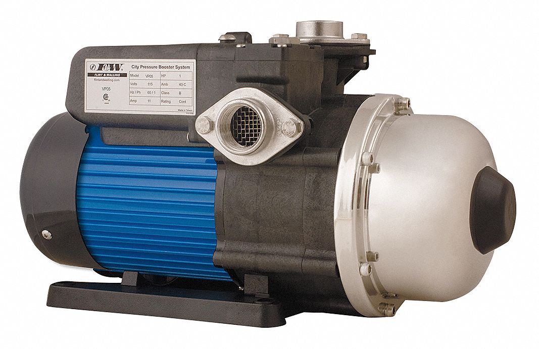 Booster Pump 1/2HP 1 Phase 115V AC