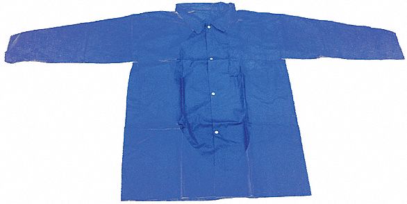 H8180 Lab Coat M Blue PP PK30