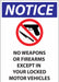 Wisconsin Concealed Carry Sign 14inx10in
