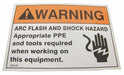 Warning Label 3.5x5in Polyester Lam PK5