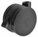 Open Twin Wheel Swivel Cstr Nylon 125 lb