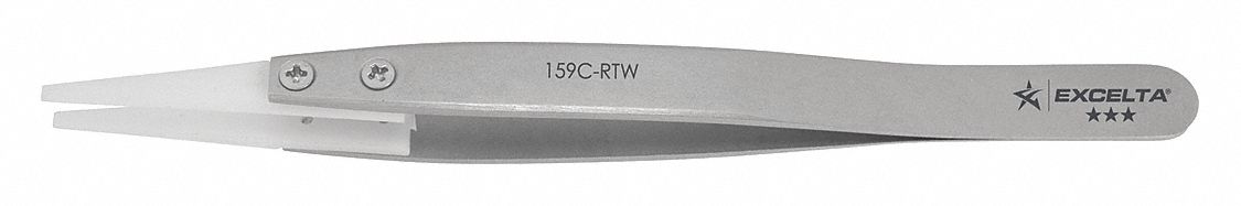 Tweezers SS Straight 5 L
