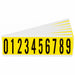 NumberLabelSet 2-1/4inH 7/8inW PK25