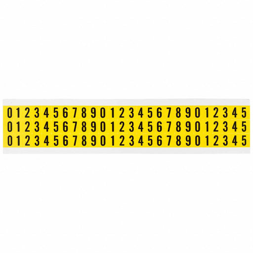 Number Label 0 Thru 9 1/2in.Hx11/32in.W