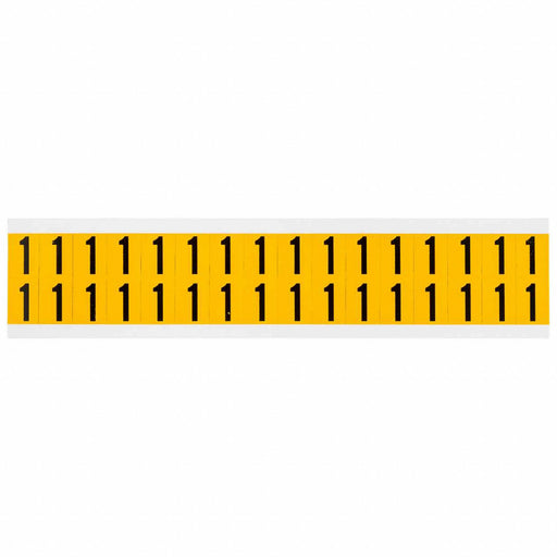 Number Label 1 3/4in.Hx9/16in.W Vinyl