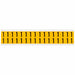 Number Label Vinyl 3/4 in H 5/8 in W