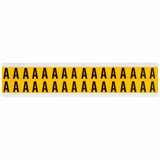 Letter Label A 3/4in.Hx9/16in.W Vinyl