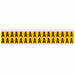Letter Label Vinyl 3/4 in H 5/8 in W