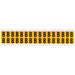 Letter Label Vinyl 3/4 in H 5/8 in W