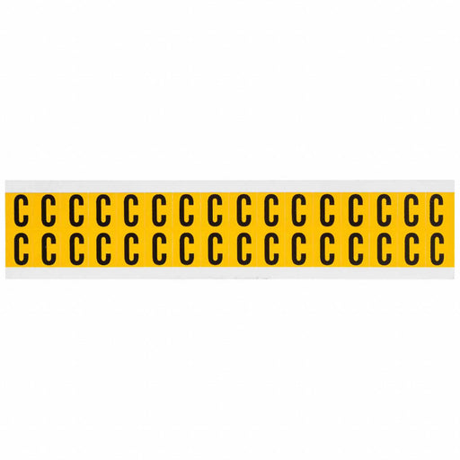 Letter Label Vinyl 3/4 in H 5/8 in W