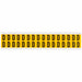 Letter Label Vinyl 3/4 in H 5/8 in W