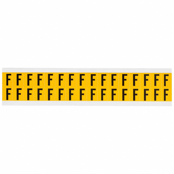 Letter Label Vinyl 3/4 in H 5/8 in W