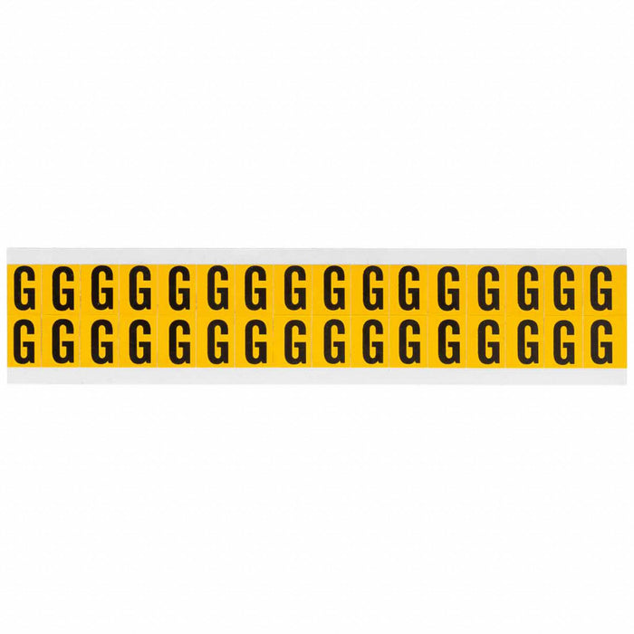 Letter Label Vinyl 3/4 in H 5/8 in W