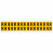 Letter Label Vinyl 3/4 in H 5/8 in W