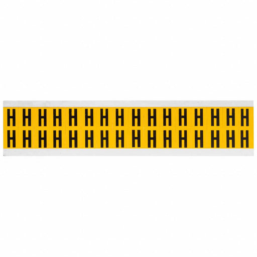 Letter Label H 3/4in.Hx9/16in.W Vinyl