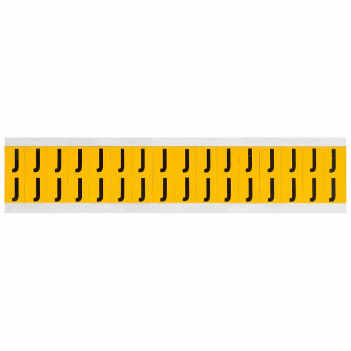 Letter Label Vinyl 3/4 in H 5/8 in W