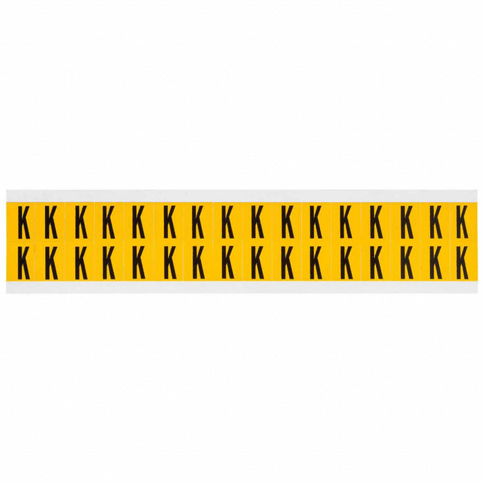 Letter Label Vinyl 3/4 in H 5/8 in W