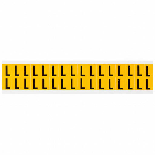 Letter Label Vinyl 3/4 in H 5/8 in W