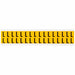 Letter Label Vinyl 3/4 in H 5/8 in W