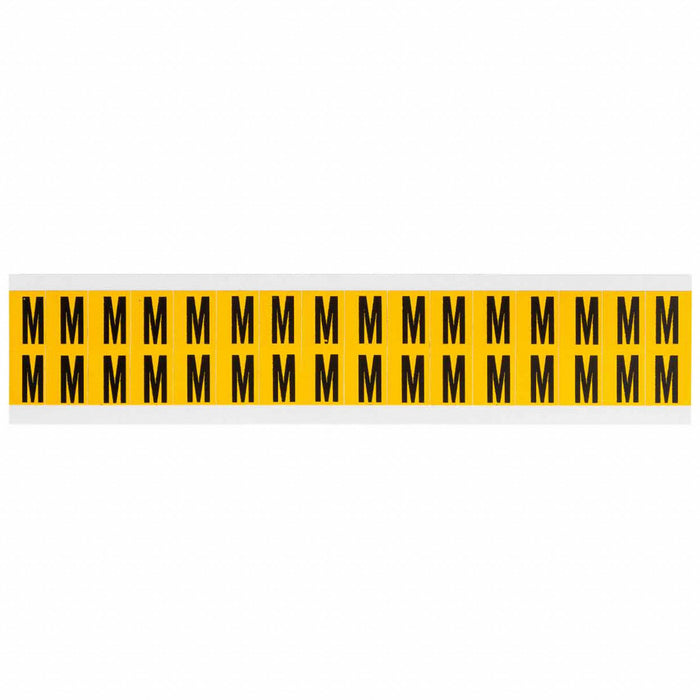 Letter Label Vinyl 3/4 in H 5/8 in W