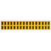 Letter Label Vinyl 3/4 in H 5/8 in W