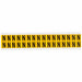 Letter Label Vinyl 3/4 in H 5/8 in W