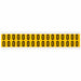 Letter Label Vinyl 3/4 in H 5/8 in W