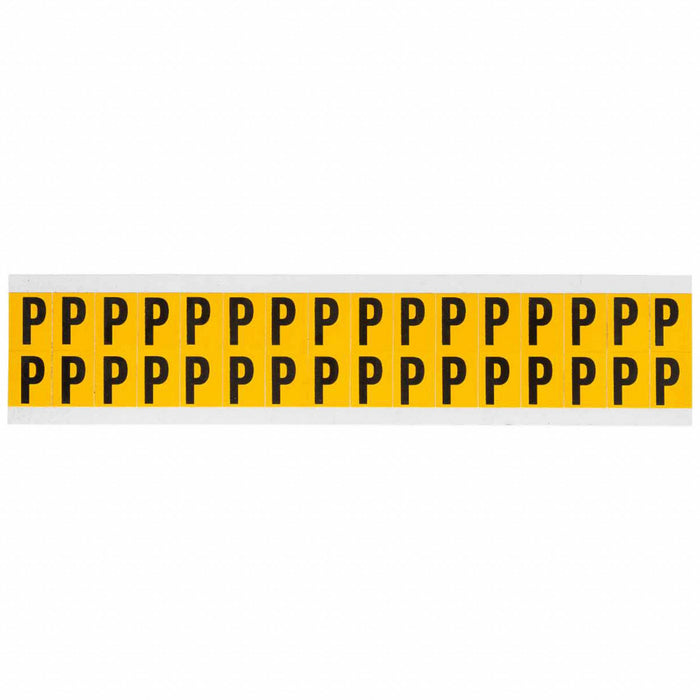 Letter Label Vinyl 3/4 in H 5/8 in W