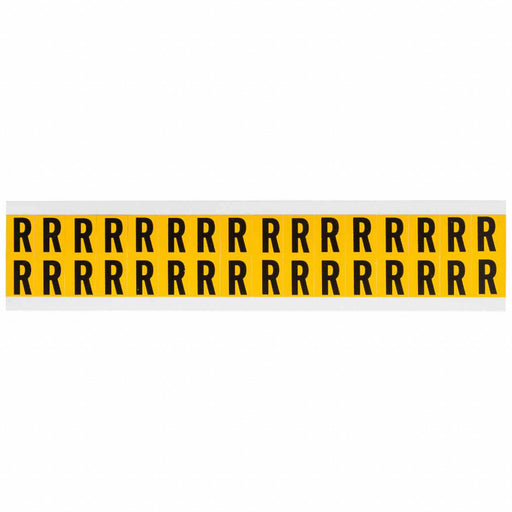 Letter Label Vinyl 3/4 in H 5/8 in W