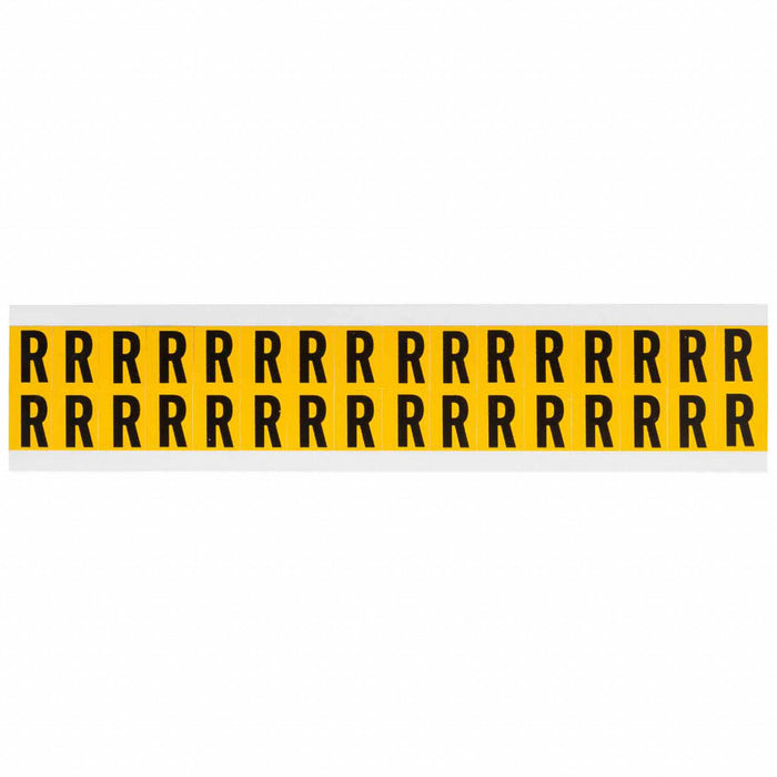 Letter Label Vinyl 3/4 in H 5/8 in W