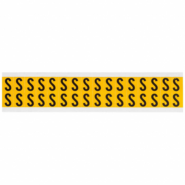 Letter Label Vinyl 3/4 in H 5/8 in W
