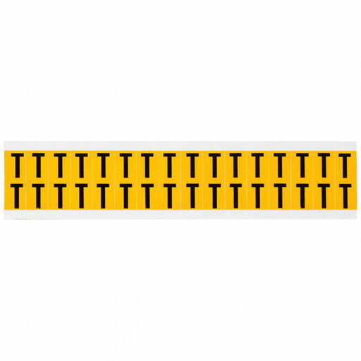 Letter Label Vinyl 3/4 in H 5/8 in W