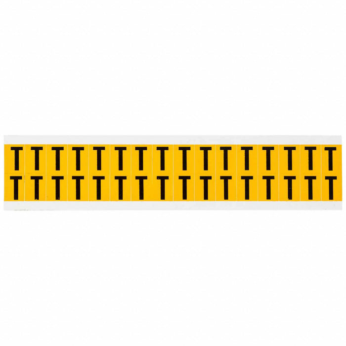 Letter Label Vinyl 3/4 in H 5/8 in W