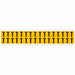 Letter Label Vinyl 3/4 in H 5/8 in W