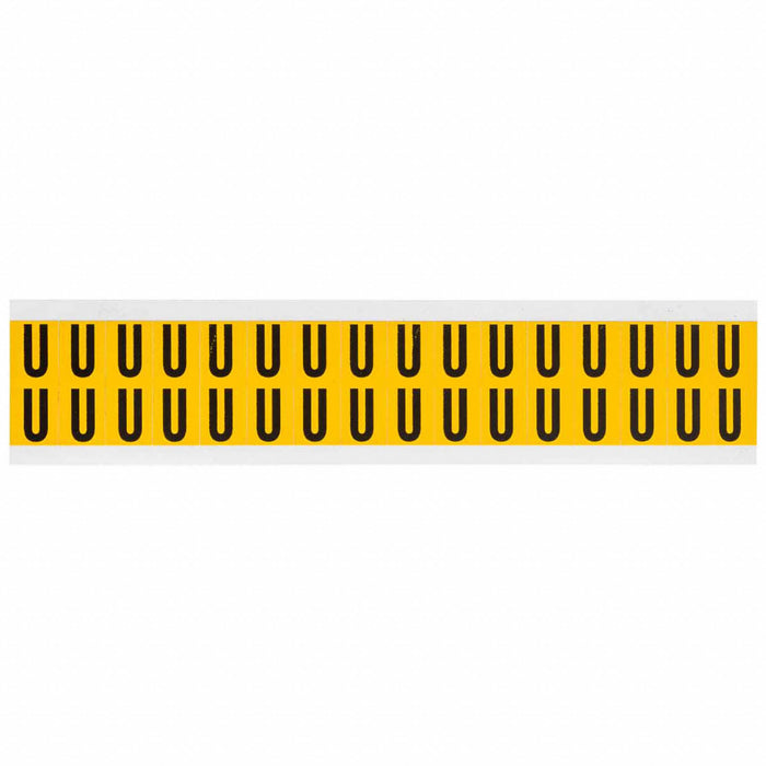 Letter Label Vinyl 3/4 in H 5/8 in W