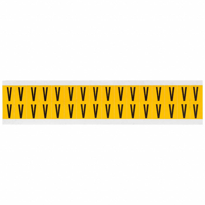 Letter Label Vinyl 3/4 in H 5/8 in W