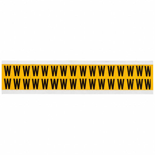 Letter Label Vinyl 3/4 in H 5/8 in W
